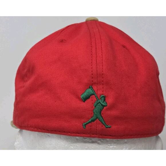 Baseballism Brand Gingerbread Man Baseball Cap Fitted Flat Brim Hat Size 7 - Picture 5 of 10